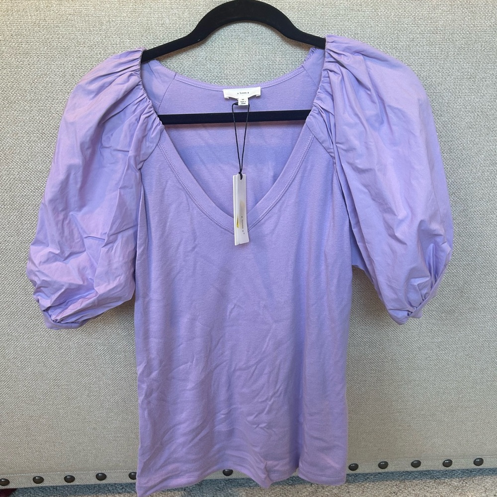 Lavender top NWT